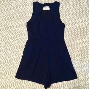 One Love • Navy Blue Mini Romper • Size S • EUC